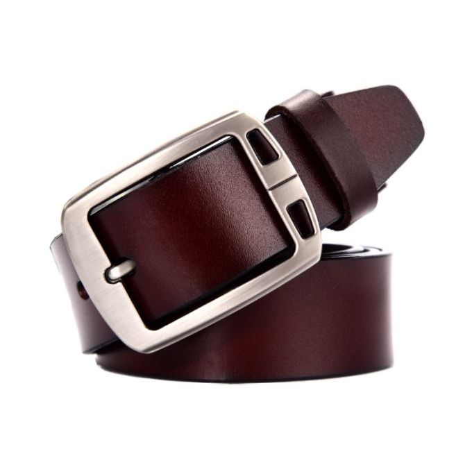 Olive Tree - Genuine Leather Belt Style A - Brown | Shop Today. Get it ...