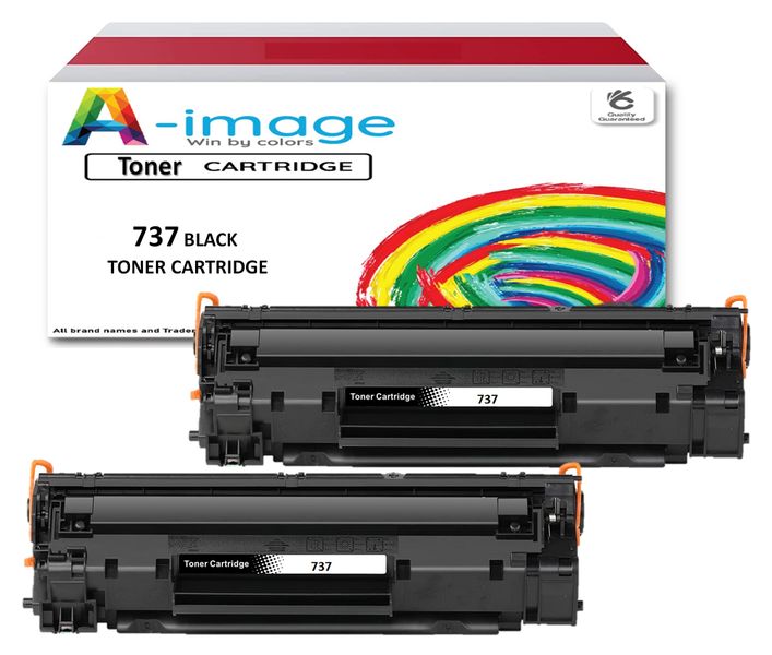 Canon 737/ C-737 Combo Deal x 2 Compatible Black Toner