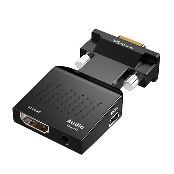 VGA Converter with Audio Compatible with HDMI