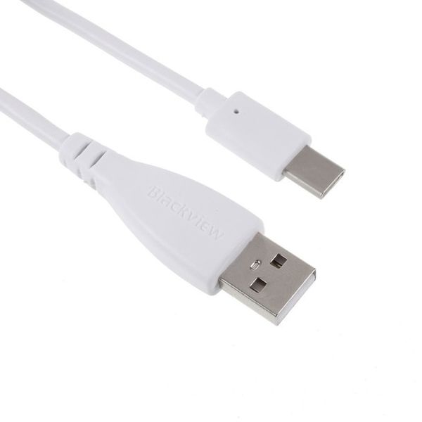 Blackview USB Charging Cable &amp; Data Sync, Type C - White