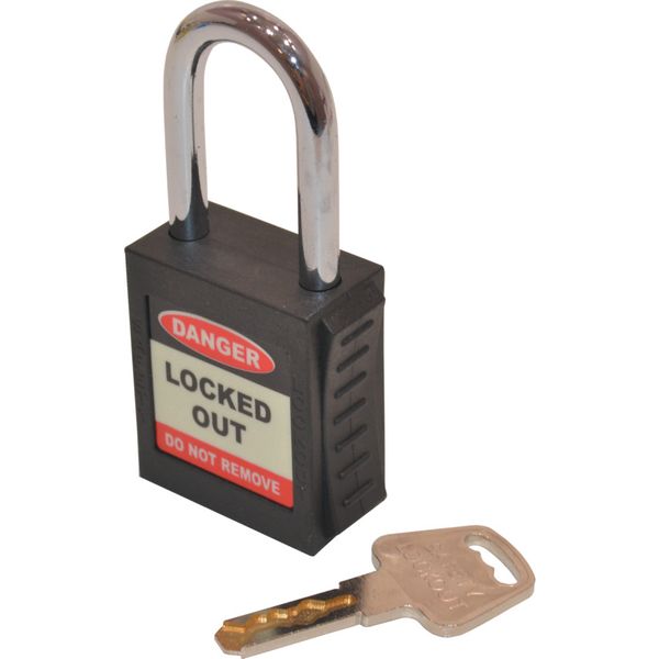 Matlock Safety Padlock Keyed Differently Red