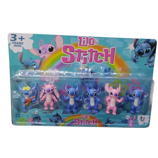 Lilo &amp; Stitch Mini-figure Set - 6 Piece