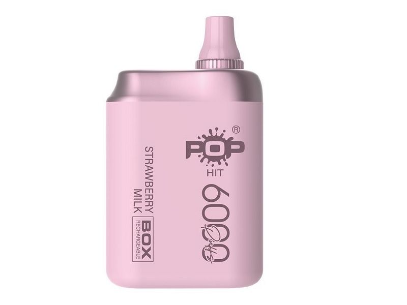 Pop Hit Strawberry Milk Disposable Vape 6000 Puffs Shop Today. Get it