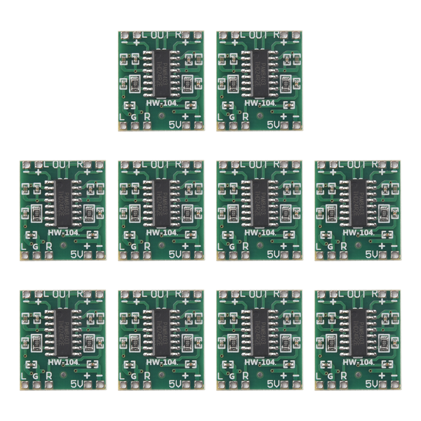 10 PCS PAM8403 Module Super Mini Digital Amplifier Board
