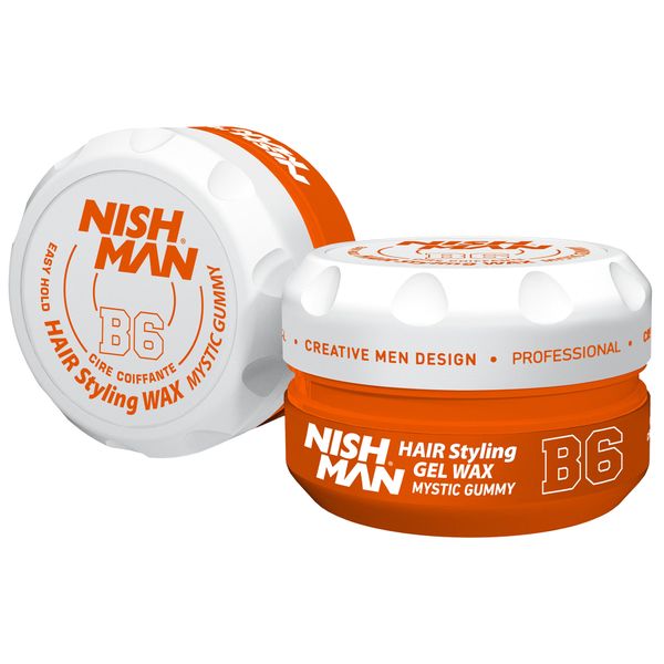 Nishman Hairstyling Gel Wax B6 MYSTIC GUMMY 150ML