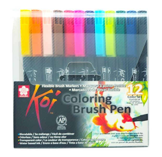 Sakura Koi Brush Pen Set of 12