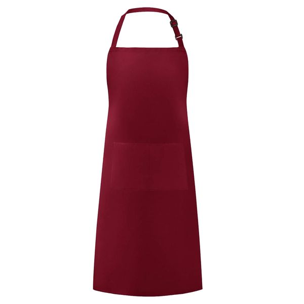 Men Women Kitchen Adjustable Bib Apron Chef Cooking Kitchen Waterdrop Draw