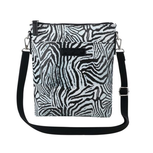 SoGood-Candy Cross Body Bag - Zebra Stripe