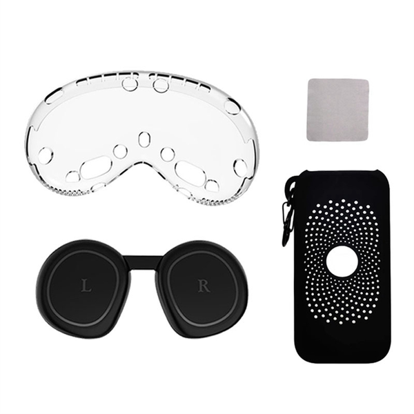 For Vision Pro Case Kit Silicone Power Case Vr Glasses Dust Eyecup A
