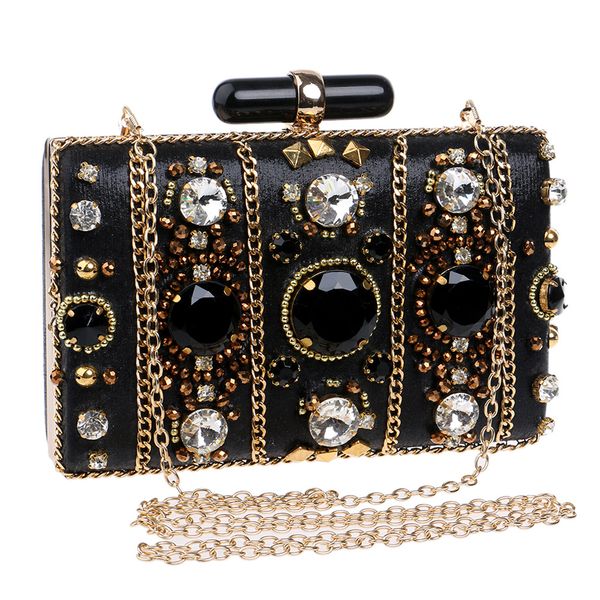 Luxury Rhinestone Purse Wedding Evening Party Handbag