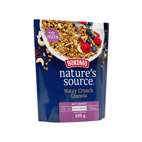 Bokomo Nature's Source Nutzy Crunch 1x650g