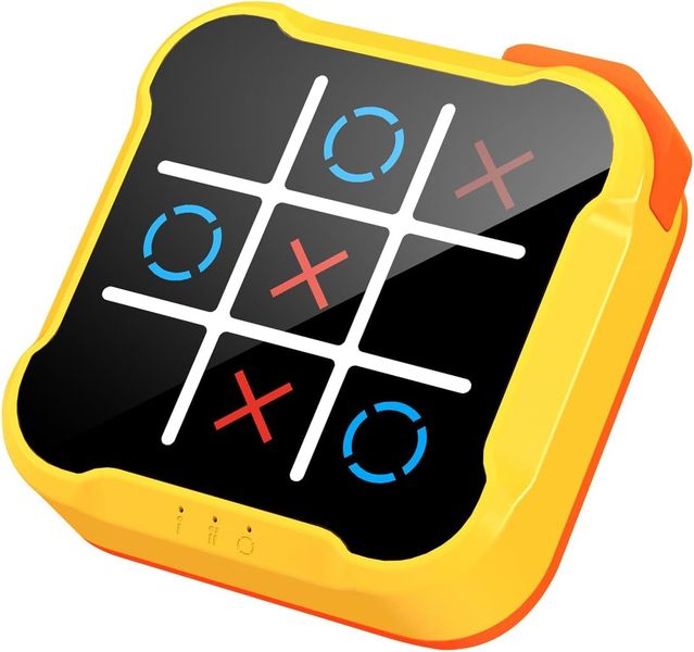 Tic Tac Toe Game Machine, Electronic Handheld Puzzle Game Console