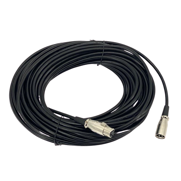 20M 3 Pin XLR Male to Female Microphone Extension Cable Stereo Adapter