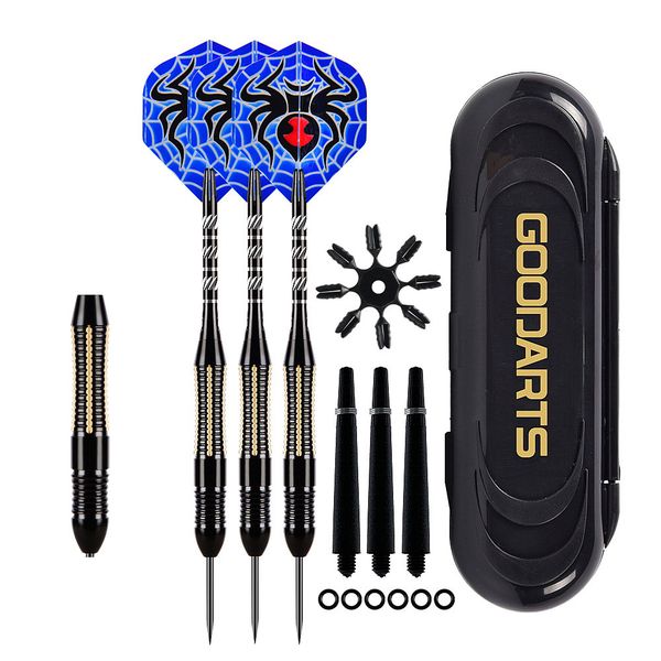 Spider 26g Steel Tip Darts Professional Brass Darts Set 3 Pcs