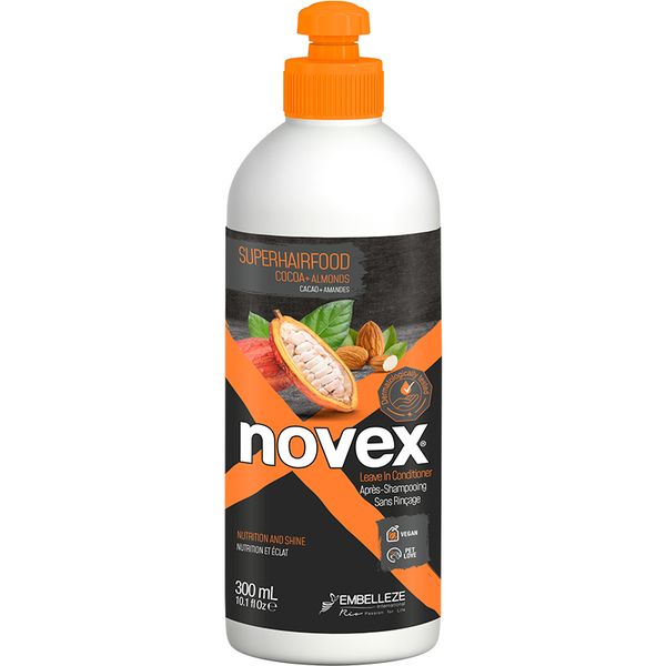 Novex SuperHairFood Cocoa and Almonds Leave-in Conditioner 300ml