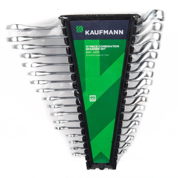 Kaufmann Spanner Set R/O 17 Piece 6-22Mm