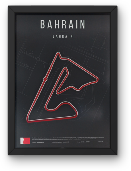 Formula 1 3d Racetrack - Bahrain