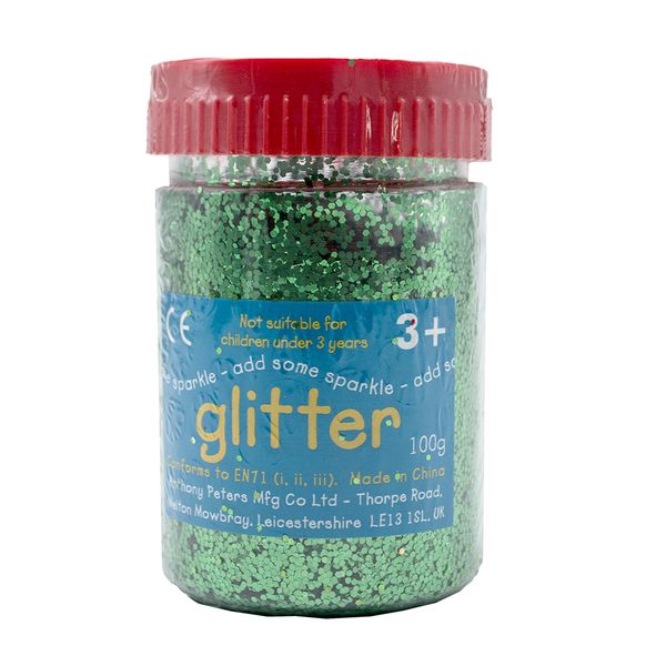 Anthony Peters Green Glitter - 100g