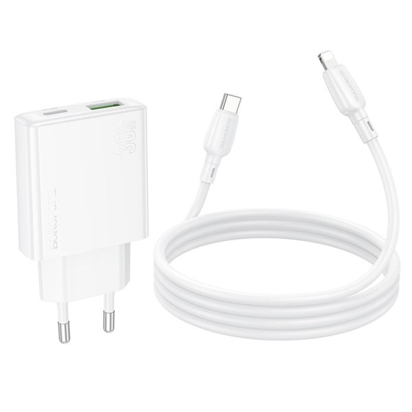 30W Brofone Ultra Thin Charger Set BN25 USB-C Compatble with Iphone Cable