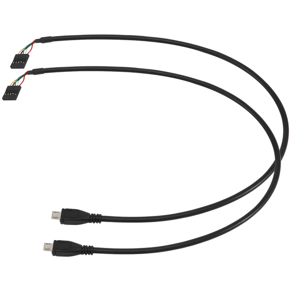 (2-Pack) 50CM Dupont Extender Cable (5Pin/Micro-USB)