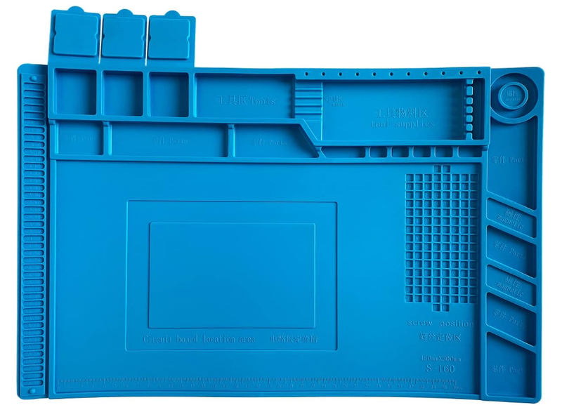 Premium Heat Resistant Anti-static 932 F Silicone Soldering Mat-30x45CM