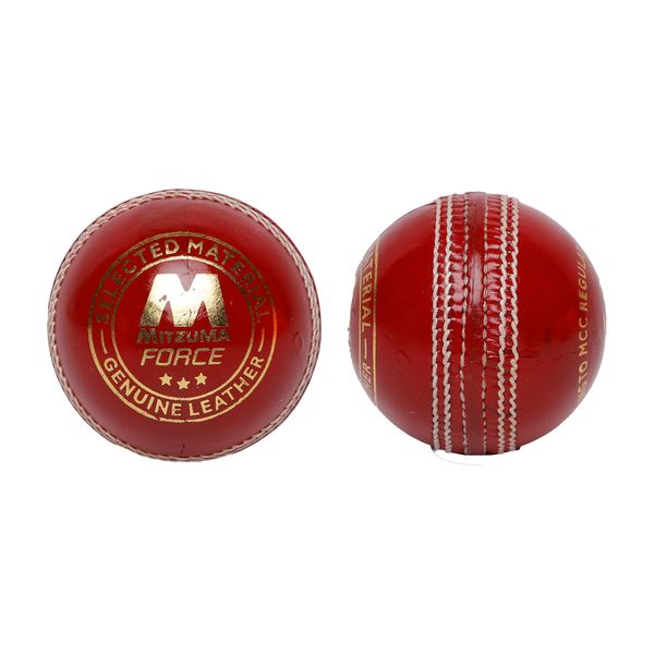 MB Malik Force Orange Cricket Ball - 156g