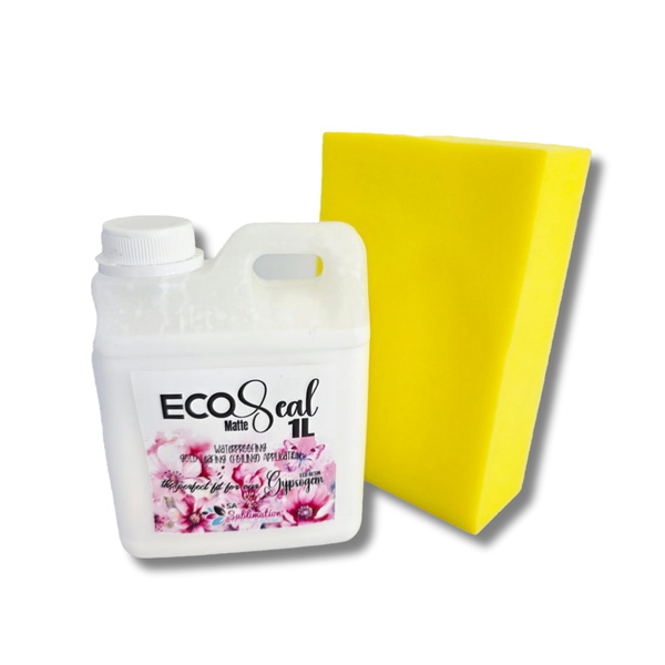 1lt Eco Seal +Sponge (for Waterproofing Matte Finish &amp; Foiling Application)