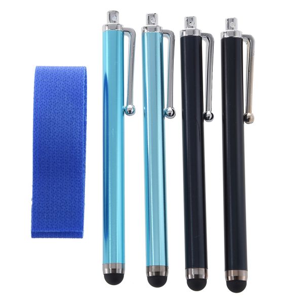 2 Black 2 Blue Stylus Press Screen Pen