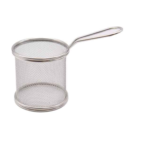 High Quality Stainless Steel Mini Deep Fry Serving Basket For French Fries