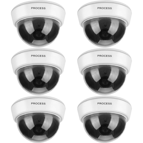 Process Dome Dummy Camera - 6 Pack