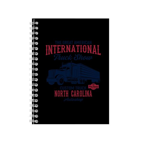 International Truck Show Notebook Car Gift Idea A5 Notepad 125