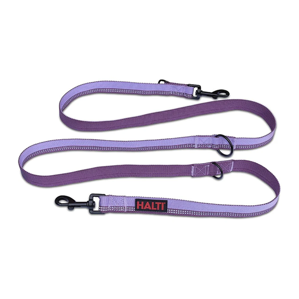 Halti - Double Ended Lead Small Purple