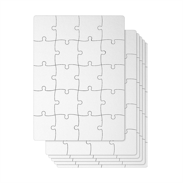 DIY Blank Puzzle for Sublimation Transfer Thermal Press Printing A5