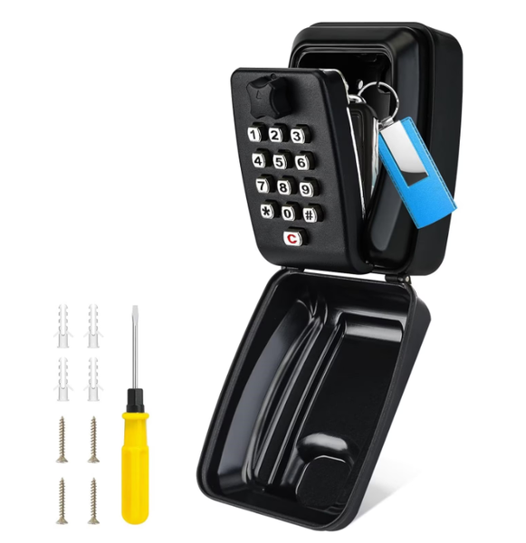 Key Box, Wall-Mounted, Weatherproof
