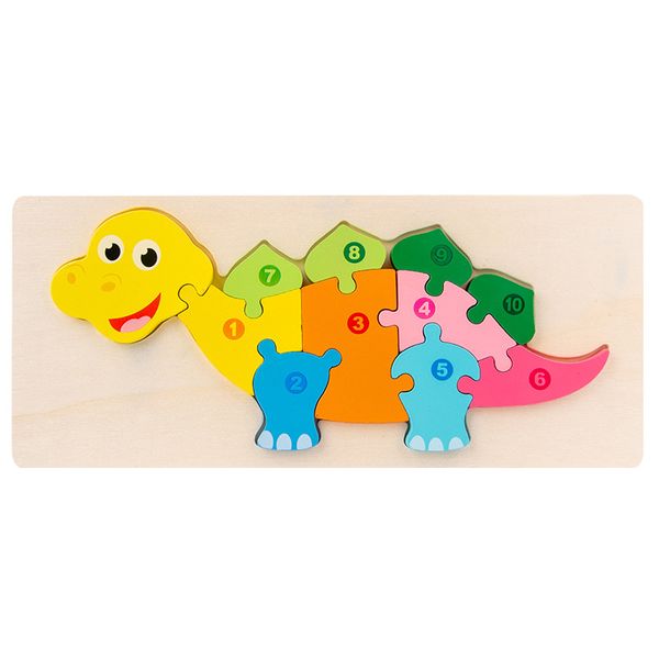 Big Turtle Key 3D Puzzle Wooden Toys Puzzle Kids Early Education for Kids