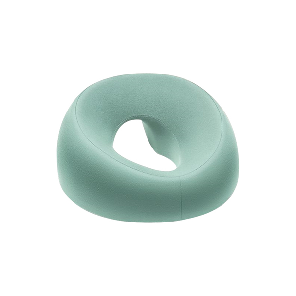 Ergonomics Lying Down Pillow Memory Foam for Beauty Salon green