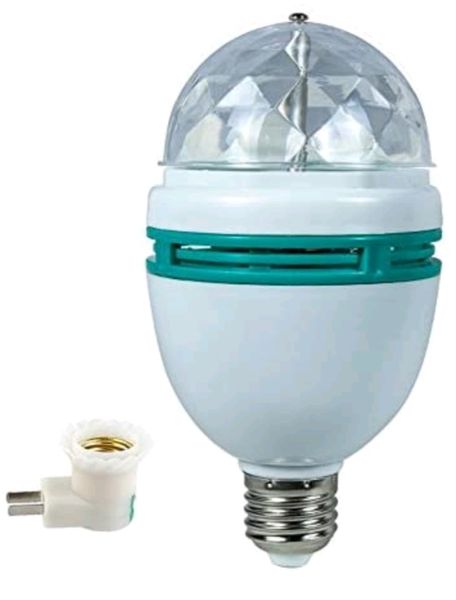 Rotating LED Light Bulb