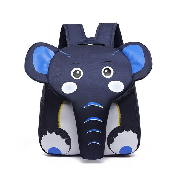 Small Kids Elephant Backpack (Blue)