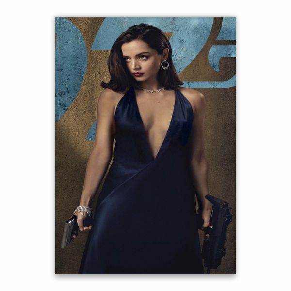 Ana De Armas Guns Poster - A1
