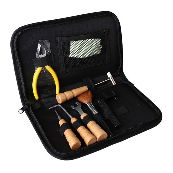 Alanes 8-In-1 Guitar String Changing &amp; Repair Tool Kit for Guitar Ukulele