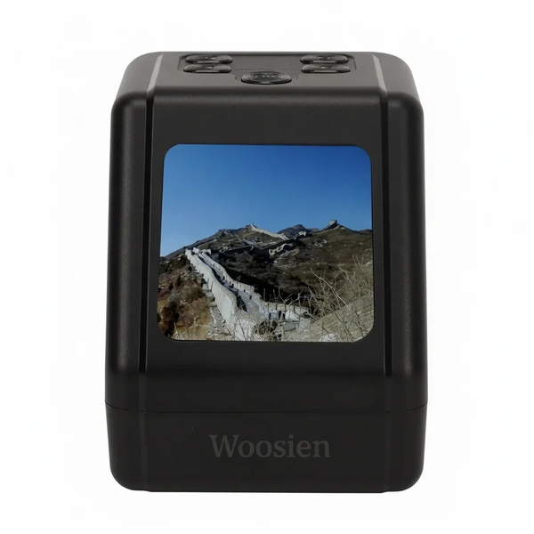 Woosien Digital Film&amp;Slide Scanner, Converts 135 to 12MP JPG Digital Photos