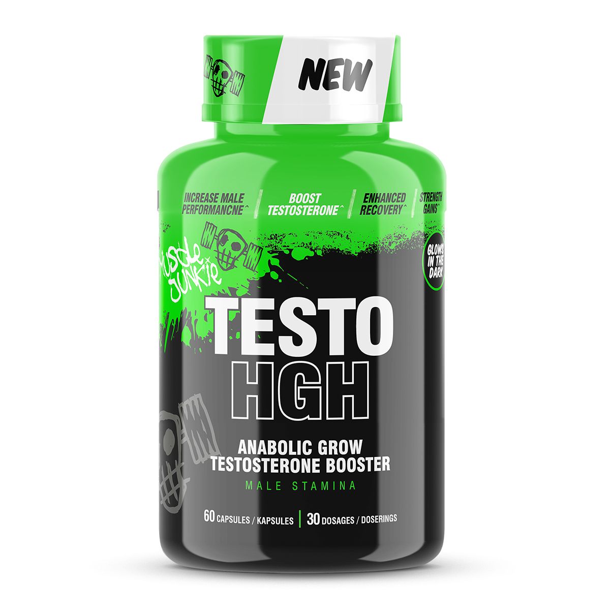 Muscle Junkie Testo HGH 60's | Shop Today. Get it Tomorrow! | takealot.com