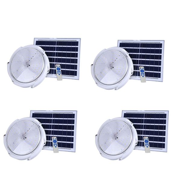Set Of 4 50W Solar Powered Ceiling Light FB-50 50W