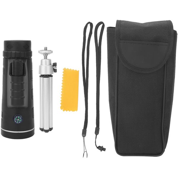 40x60 Monocular HD Broadband Green Film with Bracket