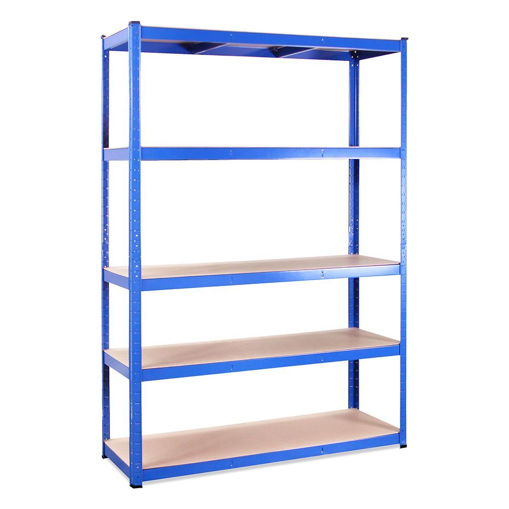 G-Rack 5 Tier Shelf Steel Blue Shelving Galvanised and Painted ...