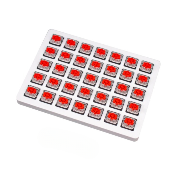 Gateron Red Low-Profile Switch Set - 110 Pieces for Slim Keyboards