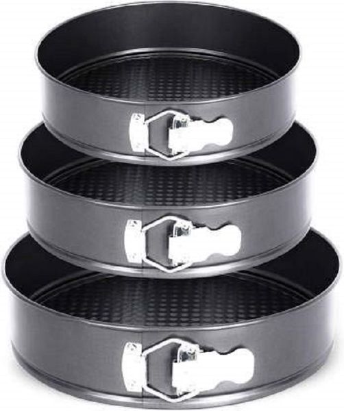 3 Piece Set Round Shape Cake Mold