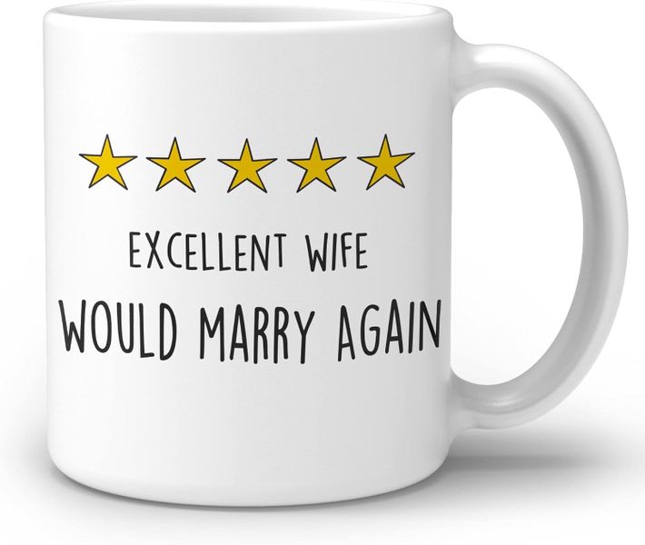 Good Wife Marries Again -Father's Day-Mother's Day-Valentines-Christmas Mug