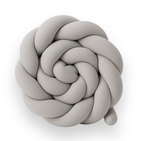 Dove Grey Braided Bumper (2m)