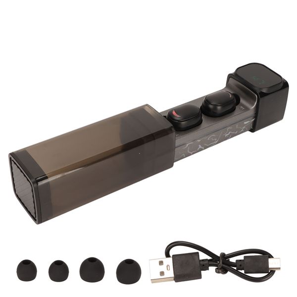 Bluetooth Earbuds Stylish Deep Bass HiFi Stereo Sound Sweatproof Earphones